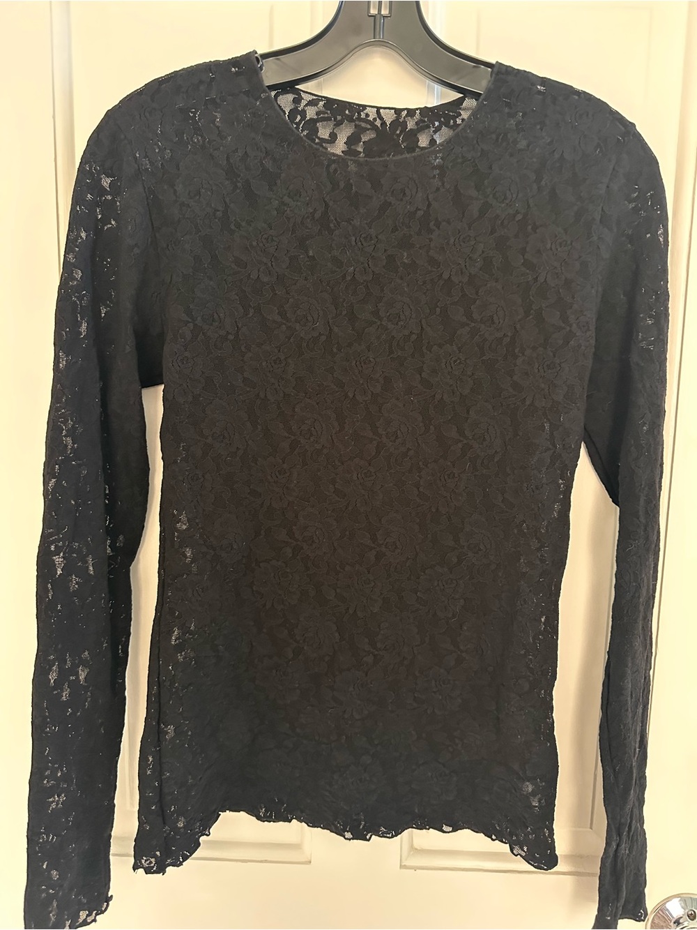 Hanky Panky Lace Long Sleeve Top